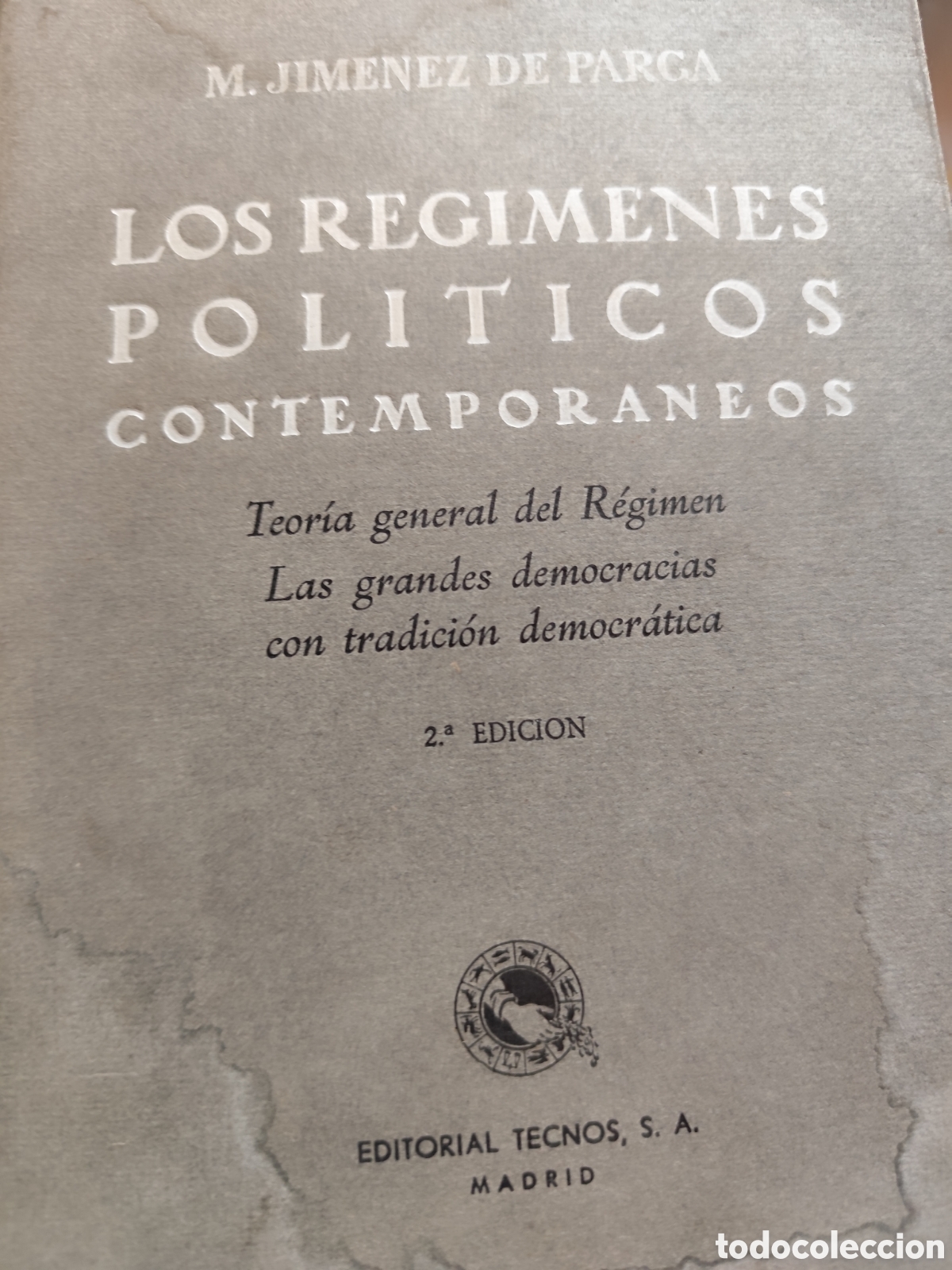 Second hand books: LOS REGIMENES POLITICOS CONTEMPORANEOS RF799