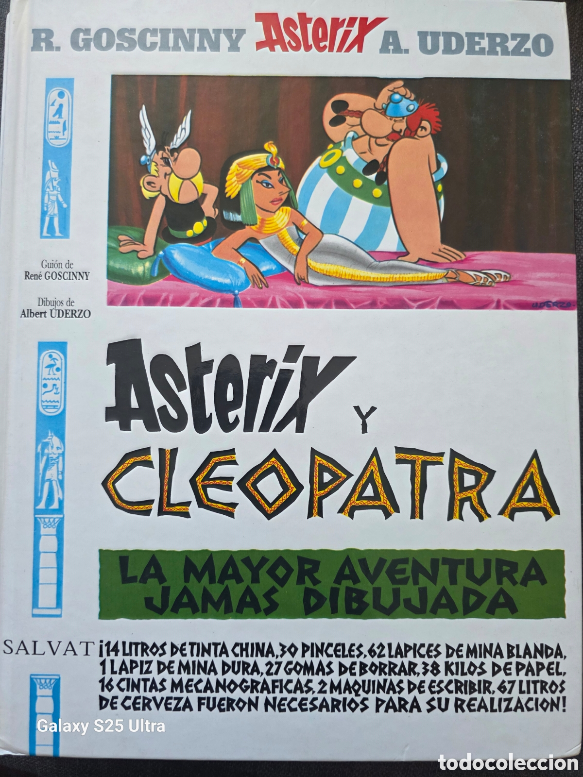 Libros de segunda mano: ASTERIX Y CLEOPATRA...SALVAT