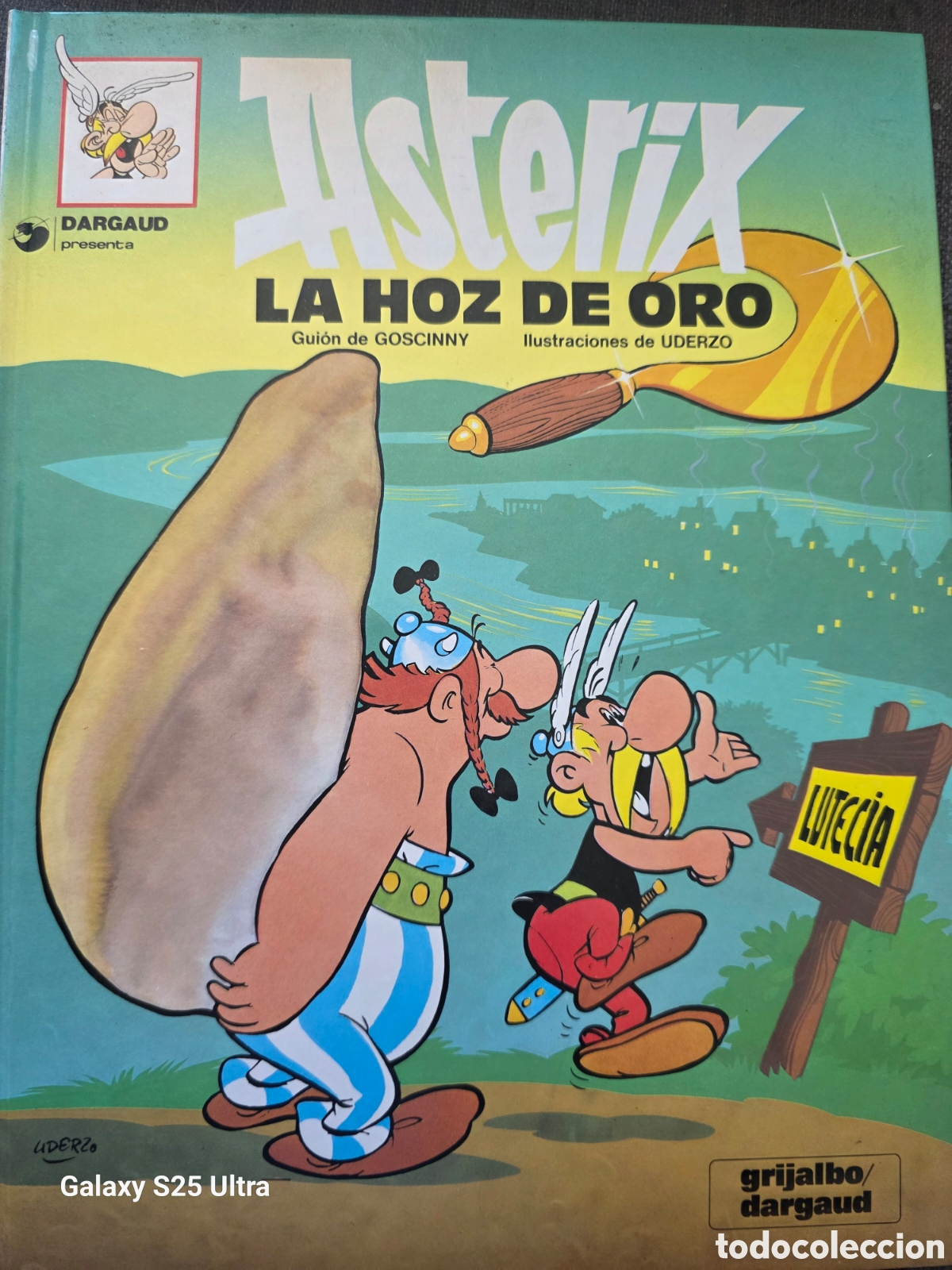 Libros de segunda mano: ASTERIX LA HOZ DE ORO