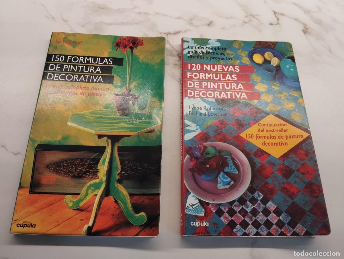 Libros de segunda mano: Lote 2 Libros Pintura Decorativa C&uacute;pula (Impecables