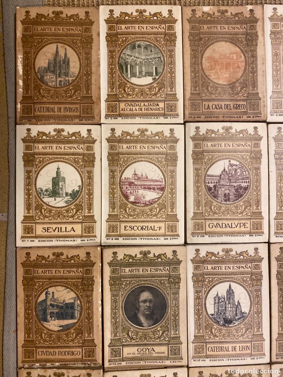 Libros de segunda mano: EL ARTE EN ESPA&Ntilde;A COLECCION COMPLETA 36 Vol. Thomas - Foto 2