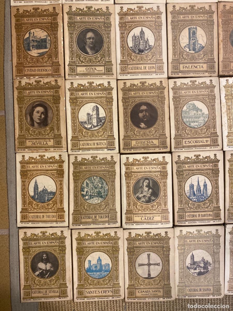 Libros de segunda mano: EL ARTE EN ESPA&Ntilde;A COLECCION COMPLETA 36 Vol. Thomas - Foto 4