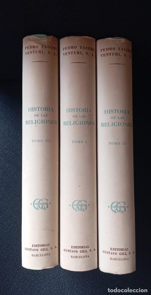 Libros de segunda mano: HISTORIA DE LAS RELIGIONES 3 TOMOS - Foto 2