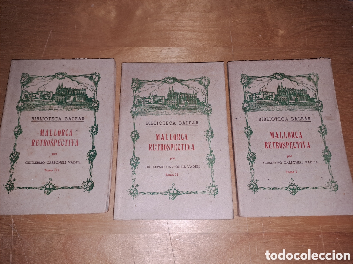 Libros de segunda mano: Mallorca retrospectiva. Biblioteca balear. Guillermo carbonell