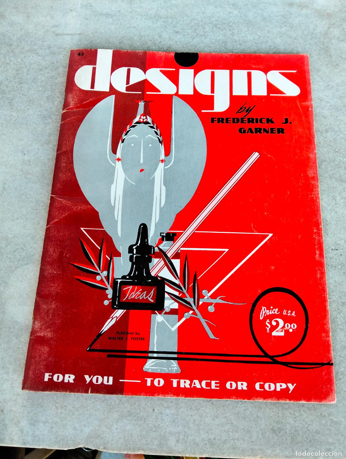 Second hand books: Designs by frederick j garner for you to trace or copy