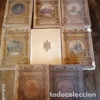 Second hand books: LOTE DE 8 LIBROS- COLECCI&Oacute;N EL ARTE EN ESPA&Ntilde;A - PRINCIPIOS DEL S. XX