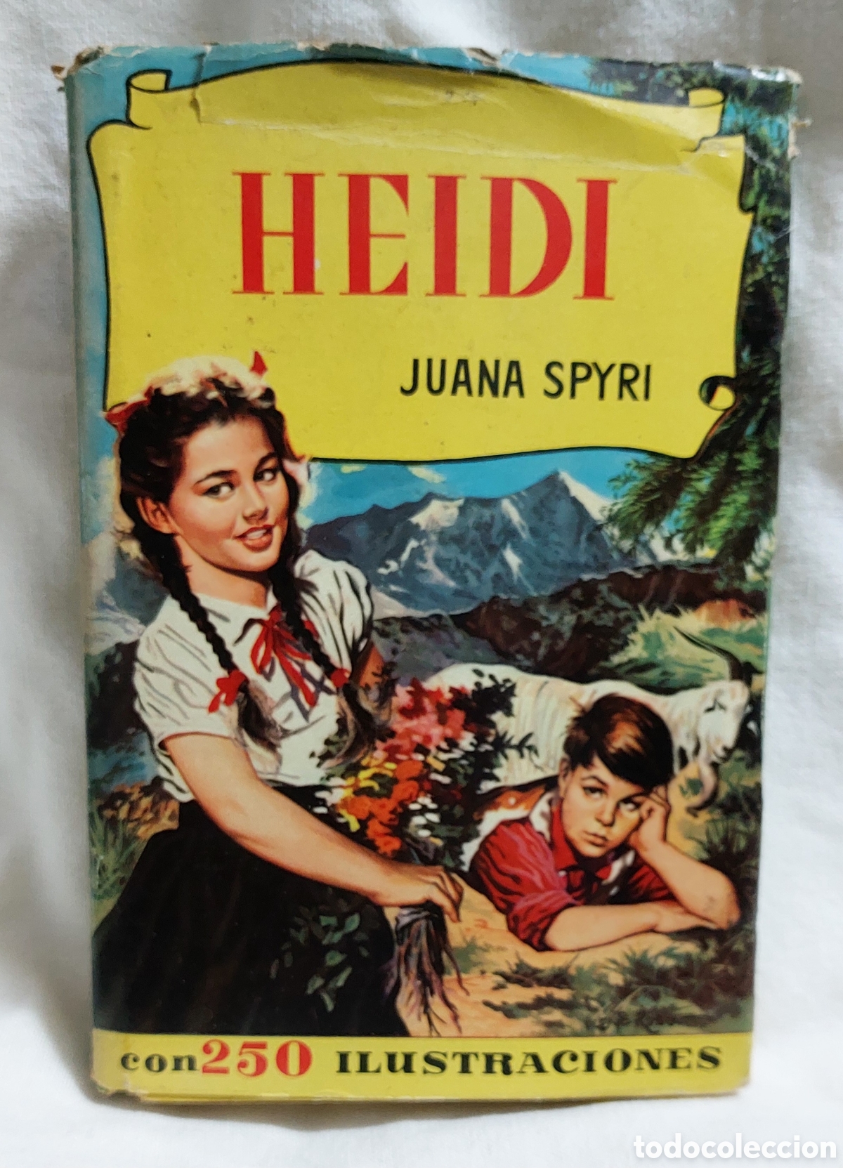 Livros em segunda m&atilde;o: Libro Heidi cl&aacute;sico de la literatura infantil.