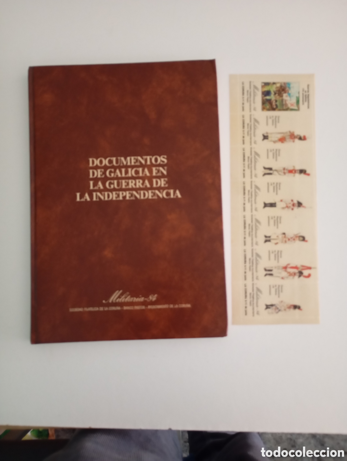Libros de segunda mano: Documentos de Galicia en la Guerra de la Independencia Napole&oacute;n 1984 Militaria Filatelia