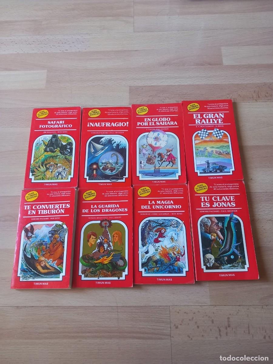 Libros de segunda mano: Lote 8 libros Elige tu propia aventura. Oportunidad. Leer descripci&oacute;n.