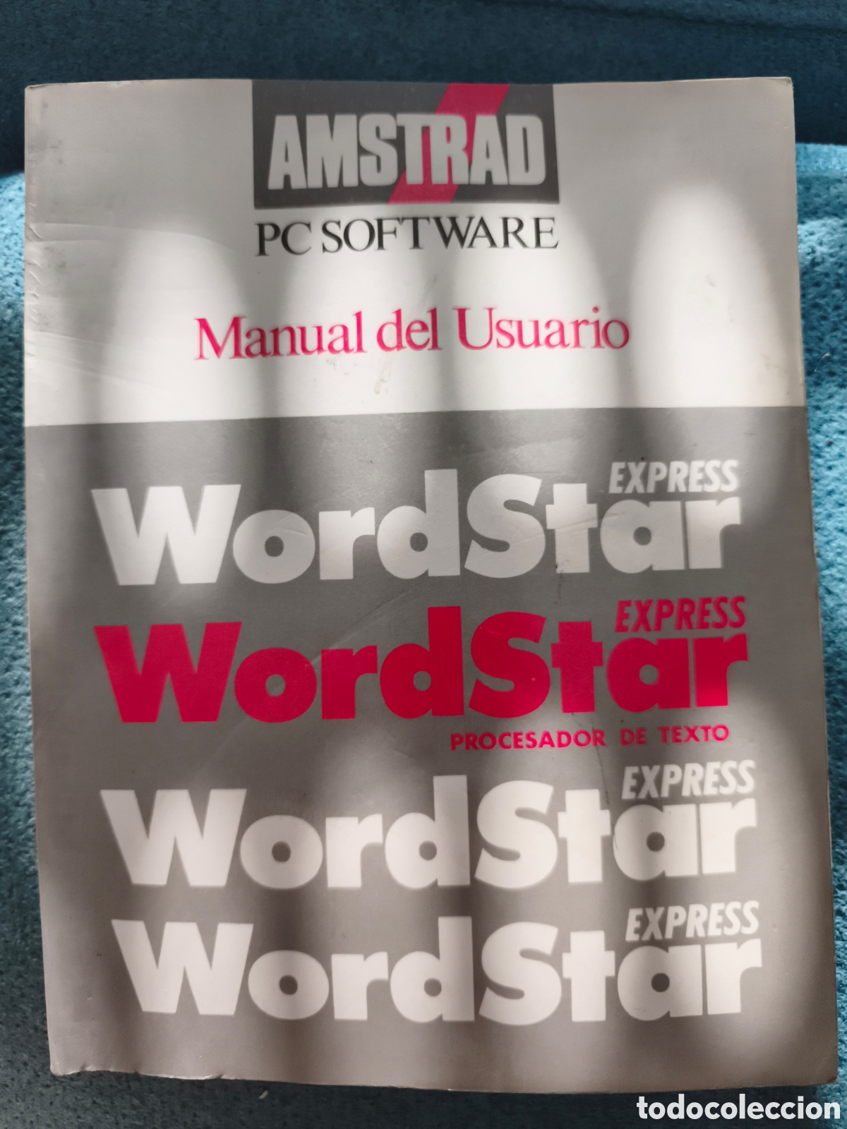 Second hand books: AMSTRAD PC SOFTWARE MANUAL DE USUARIO EXPRESS WORDSTAR