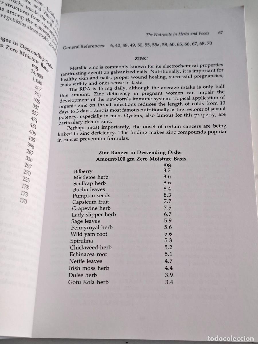 Libros de segunda mano: LIBRO VINTAGE &rdquo;NUTRITIONAL HERBOLOGY&rdquo; - MARK PEDERSEN 1998 - Foto 4