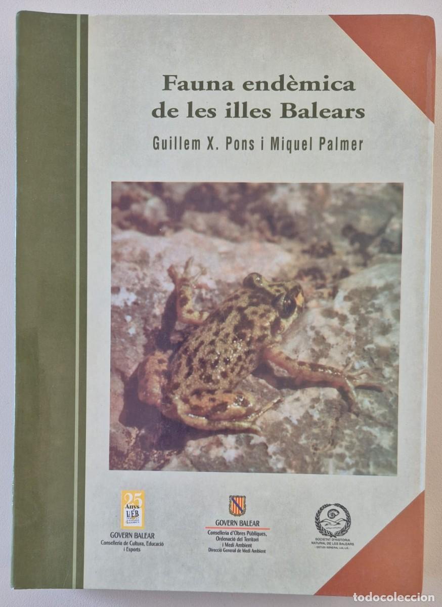 Libros de segunda mano: Fauna end&egrave;mica de les illes Balears
