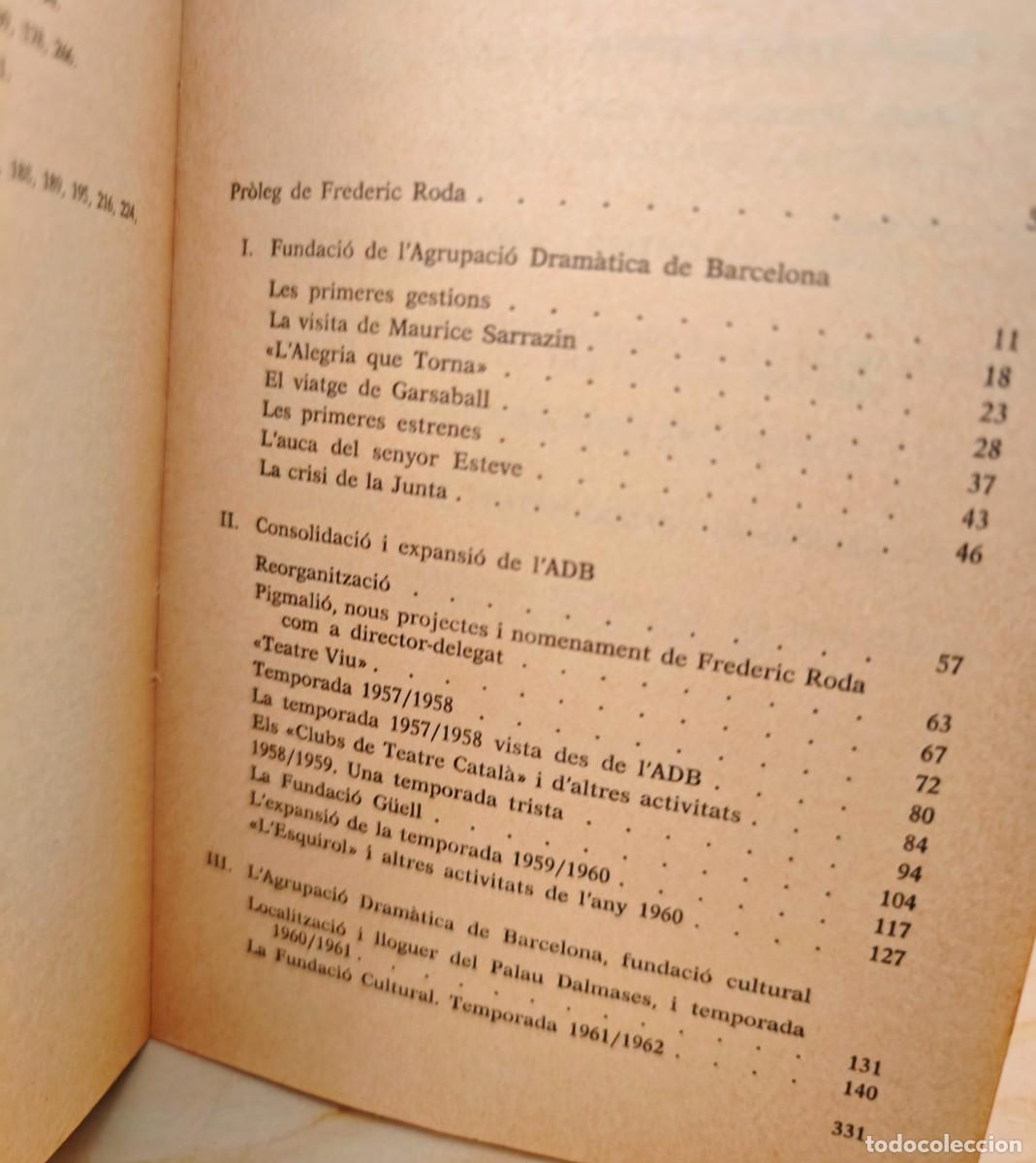 Libros de segunda mano: TEATRE - LAGRUPACIO DRAMATICA DE BARCELONA - Foto 5