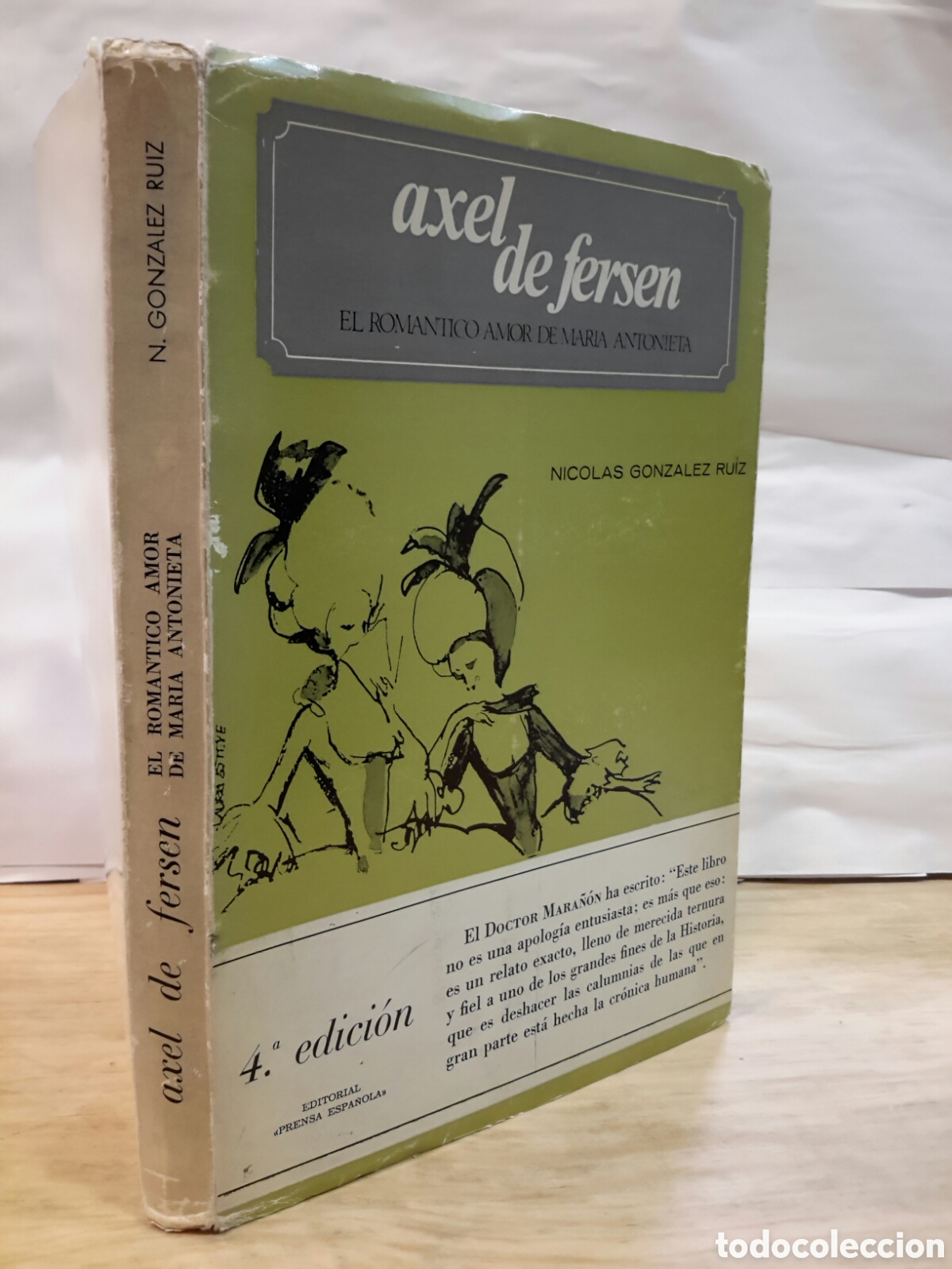 Libri di seconda mano: Axel de Fersen - El romantico amor de Maria Antonieta