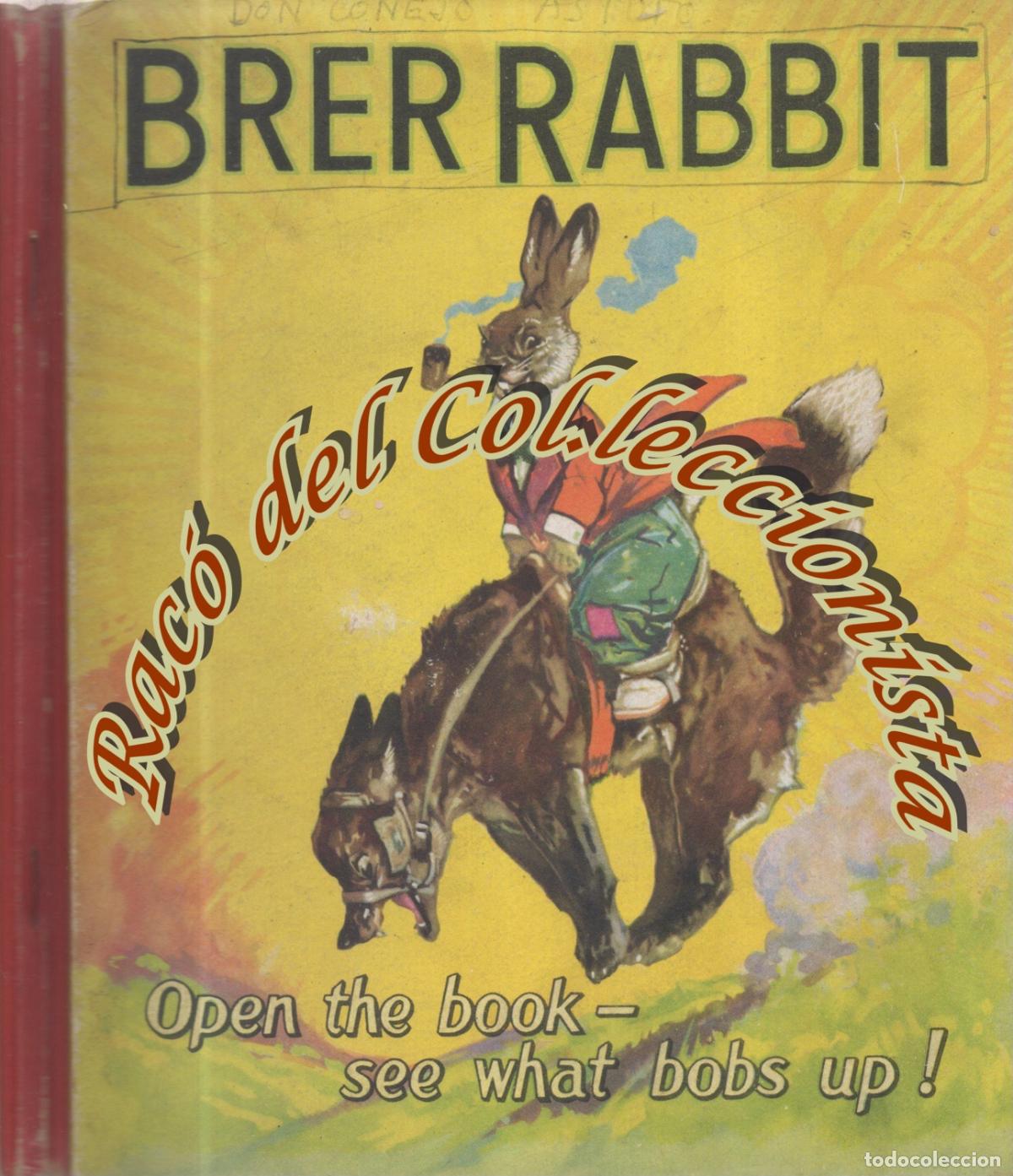 Libros de segunda mano: BRER RABBIT , POP UP BOOK, UNCLE REMUS (JOEL CH. HARRIS), HARRY ROUNTREE, LIBRO MOVIL, COLLINS EDTS