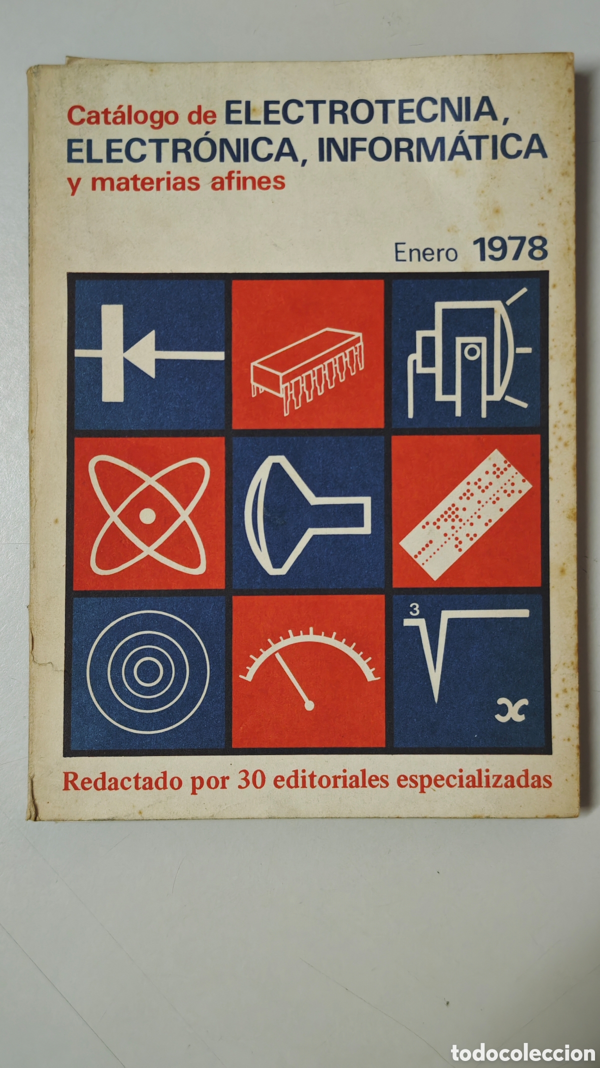 Libros de segunda mano: ​Cat&aacute;logo Editorial Paraninfo - Electrotecnia, Electr&oacute;nica e Inform&aacute;tica - Enero 1978 - Foto 1