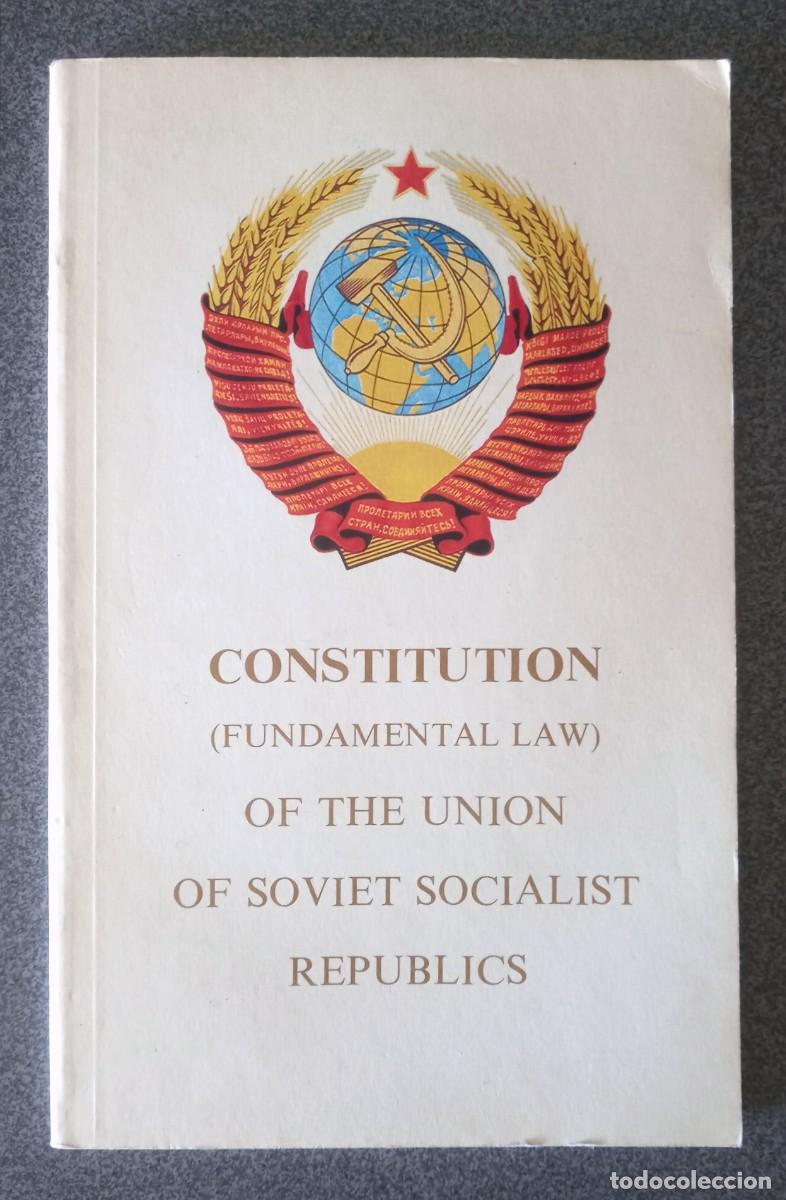 Libros de segunda mano: Constitution Of The Union Of Soviet Socialist Republics