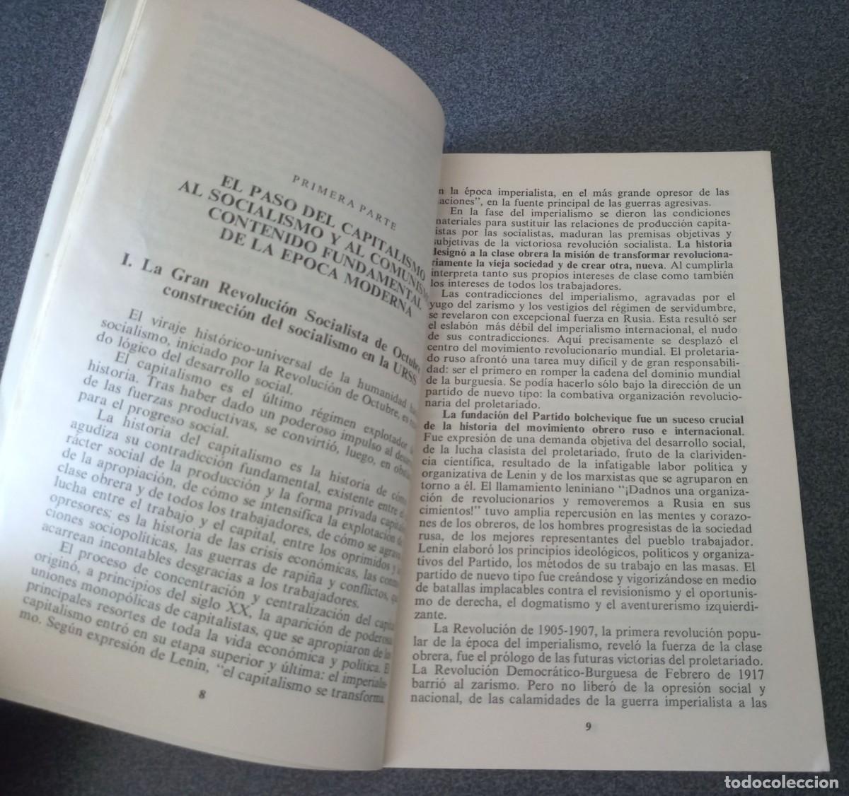 Libros de segunda mano: Programa Del Partido Comunista De La Uni&oacute;n Sovietica - Foto 6