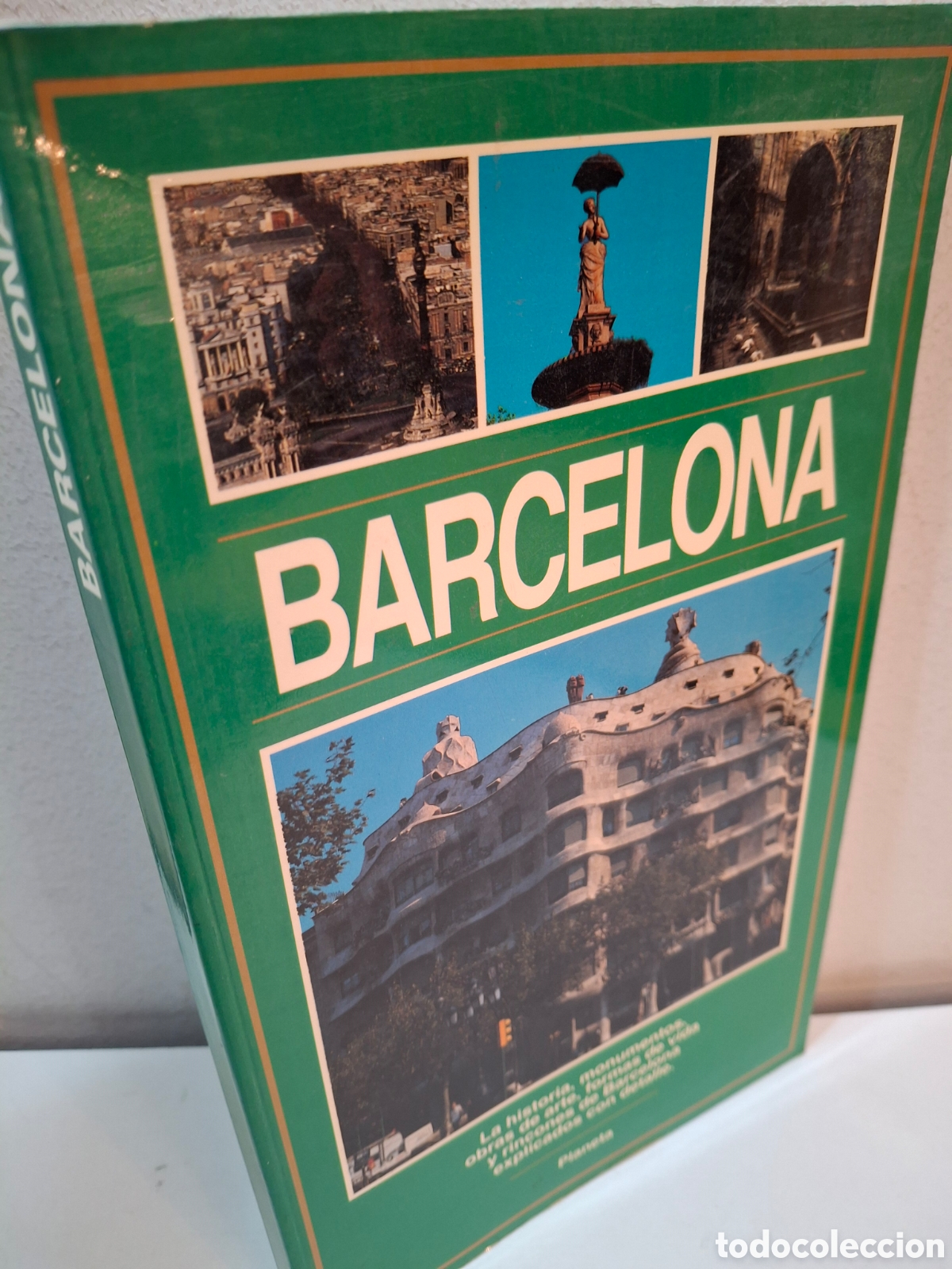 Libros de segunda mano: BARCELONA; GUIA DE HOSTORIA; MONUMENTOS, OBRAS DE ARTE, PLANETA, 1992