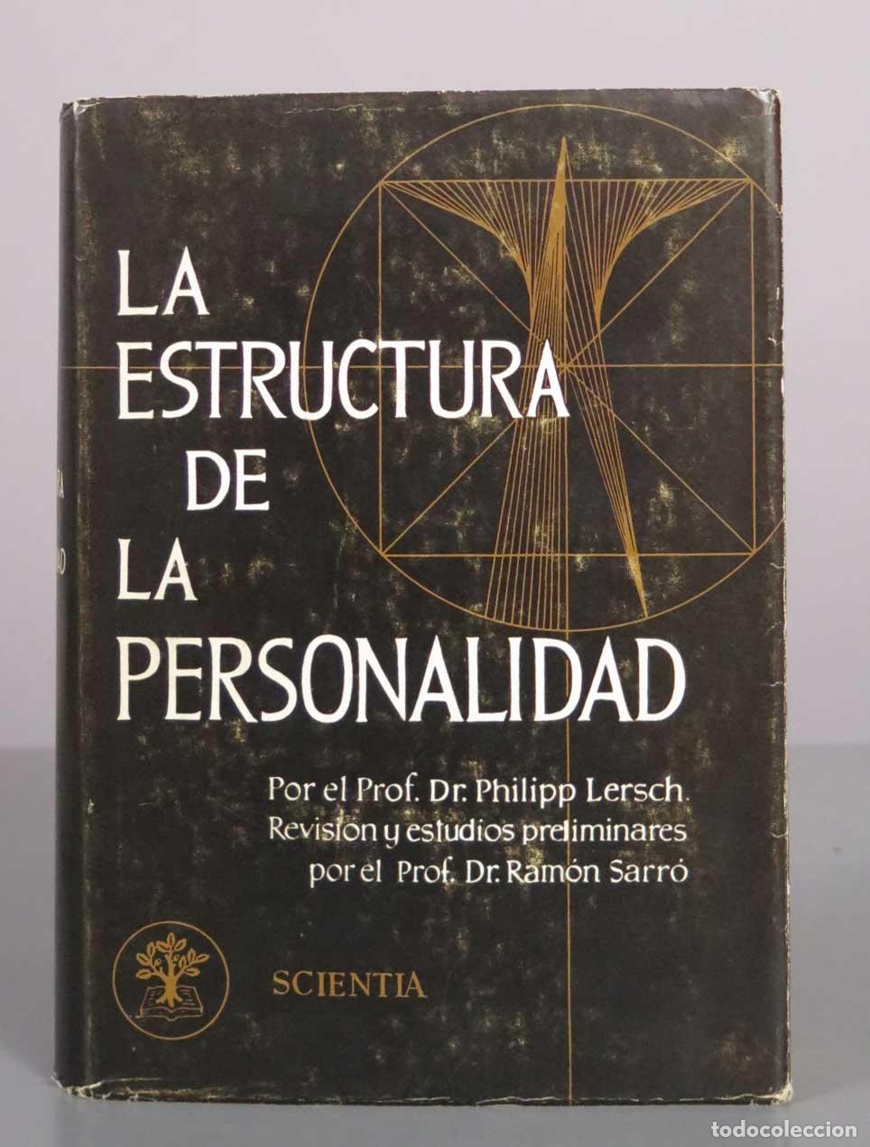 Libros de segunda mano: La estructura de la personalidad - Philipp Lersch - Editorial Scientia