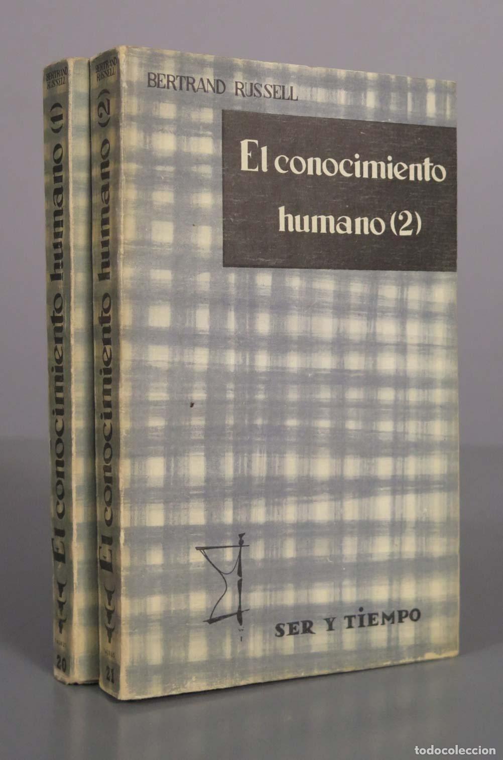 Libros de segunda mano: El conocimiento humano - Bertrand Russell - Taurus 2 TOMOS