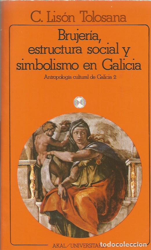 Libros de segunda mano: BRUJERIA, ESTRUCTURA SOCIAL Y SIMBOLISMO EN GALICIA - C. LIS&Oacute;N TOLOSANA
