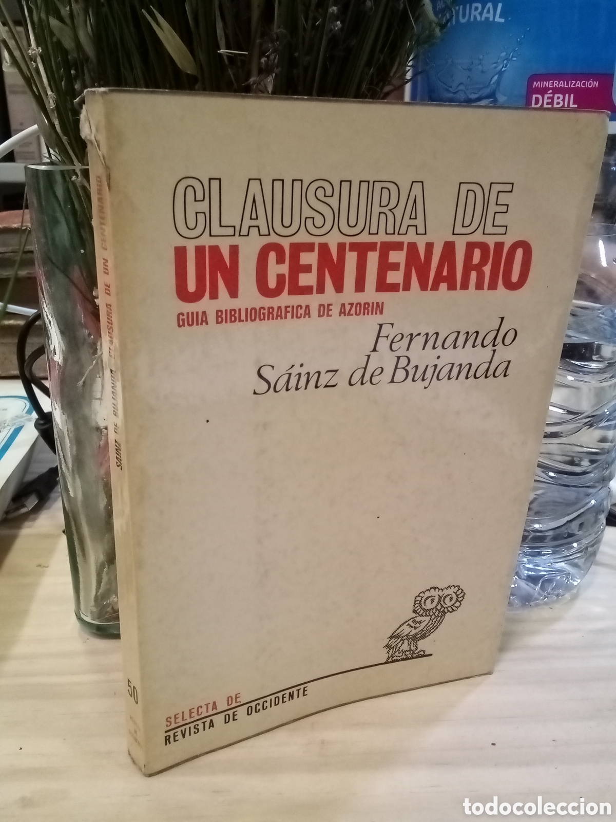 Libros de segunda mano: Fernando Sainz de Bujanda - clausura de un centenario