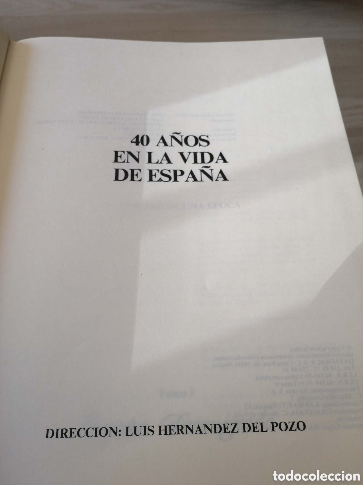 Libros de segunda mano: 40 a&ntilde;os en la vida de Espa&ntilde;a - Foto 6