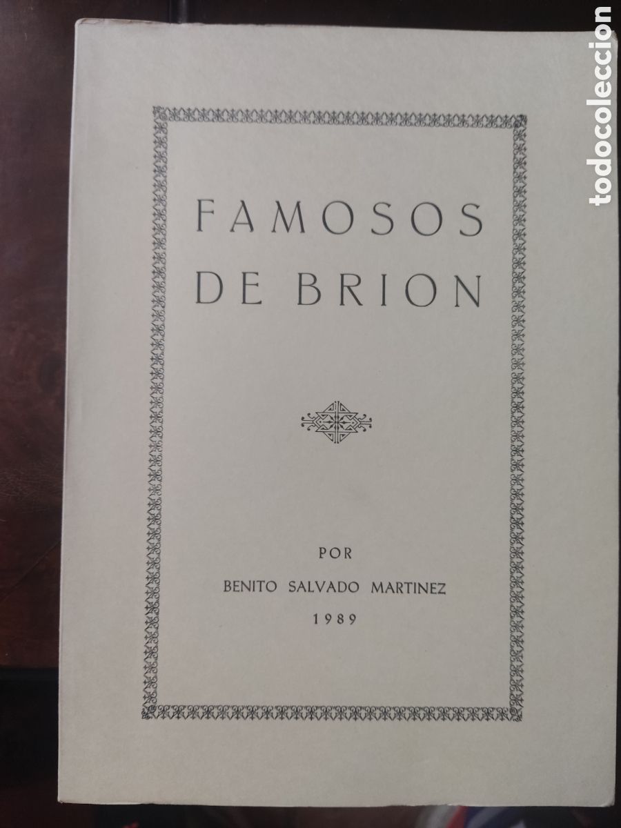 Libros de segunda mano: Famosos de Bri&oacute;n ( a&ntilde;o 1989 )