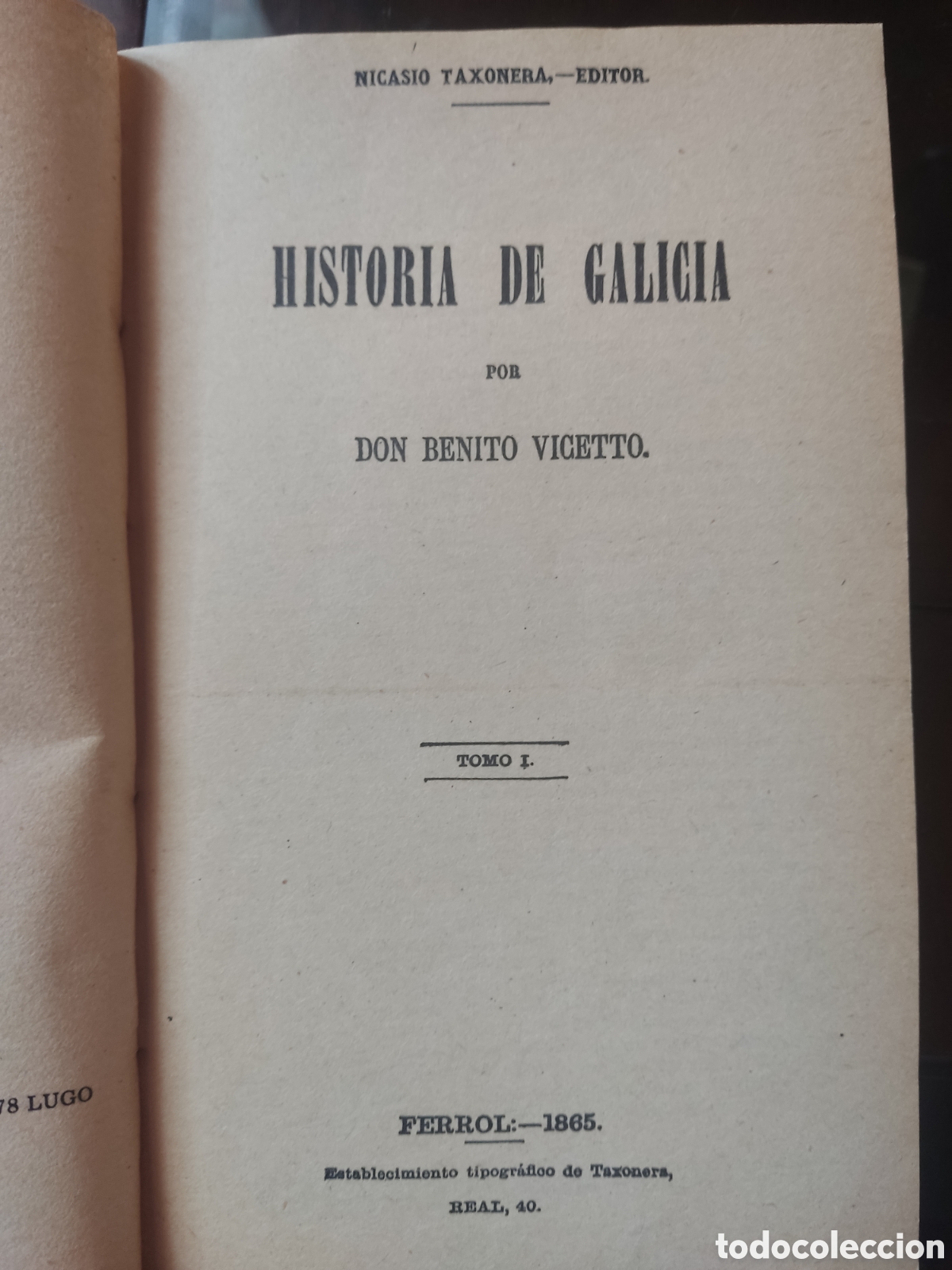 Libros de segunda mano: Historia de Galicia ( tomo 1 ) - Foto 3