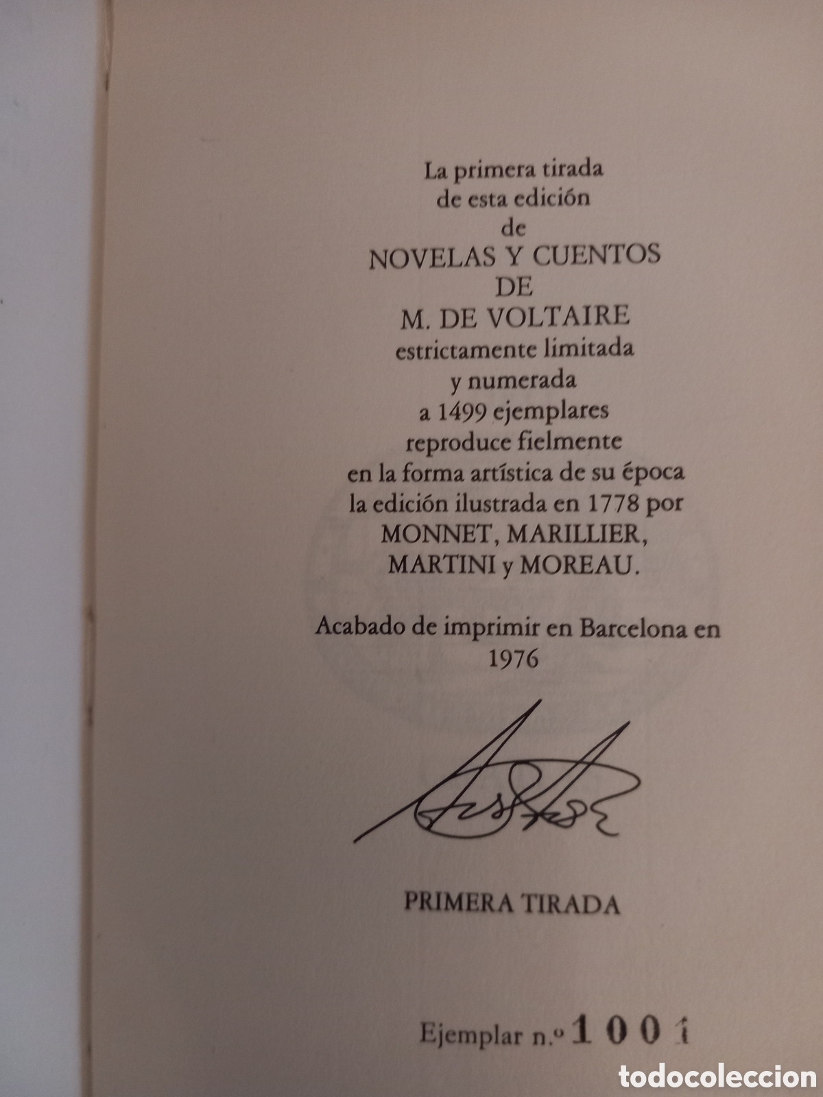 Libros de segunda mano: Novelas y cuentos de M. de Voltaire - Foto 2