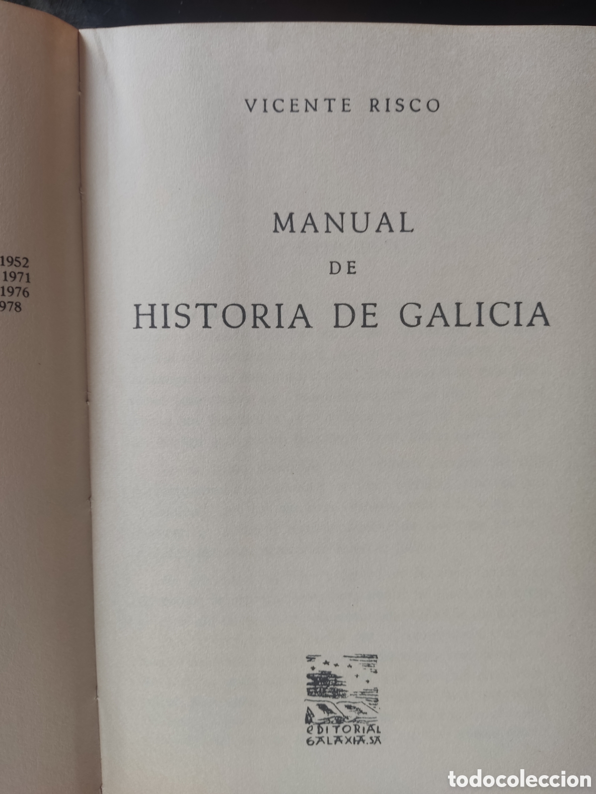 Libros de segunda mano: Historia de Galicia ( V.Risco ) - Foto 3