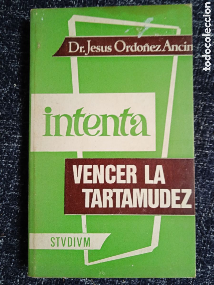 Libros de segunda mano: Intenta vencer la tartamudez / Jes&uacute;s Ord&oacute;&ntilde;ez Anc&iacute;n