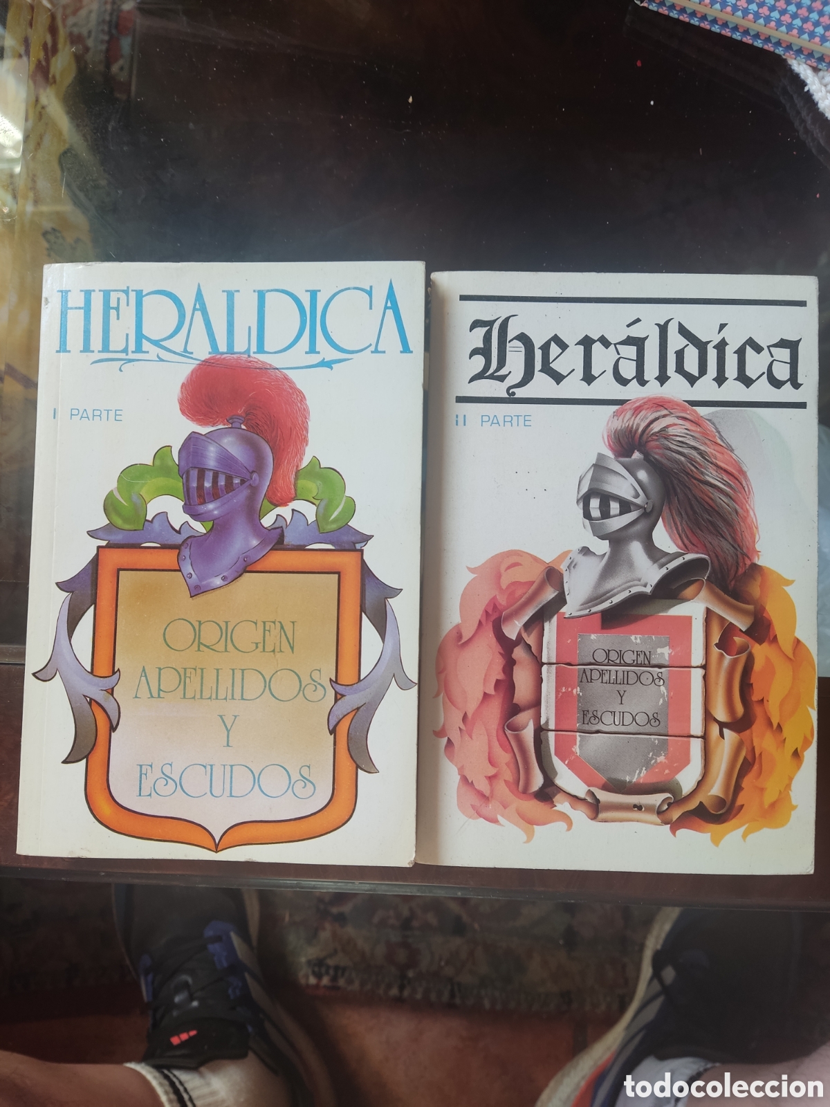 Libros de segunda mano: Her&aacute;ldica origen apellidos y escudos