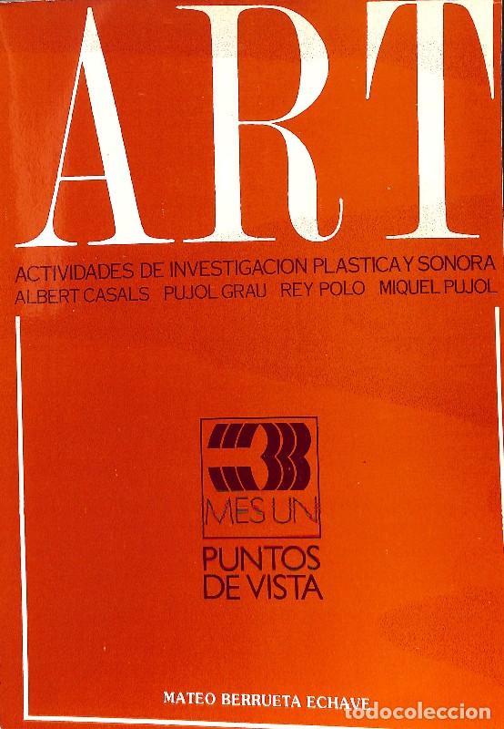 Libros de segunda mano: Actividades de investigaci&oacute;n pl&aacute;stica y sonora - Mateo Berrueta Echave - Ed. Galer&iacute;a Berruet - 1981
