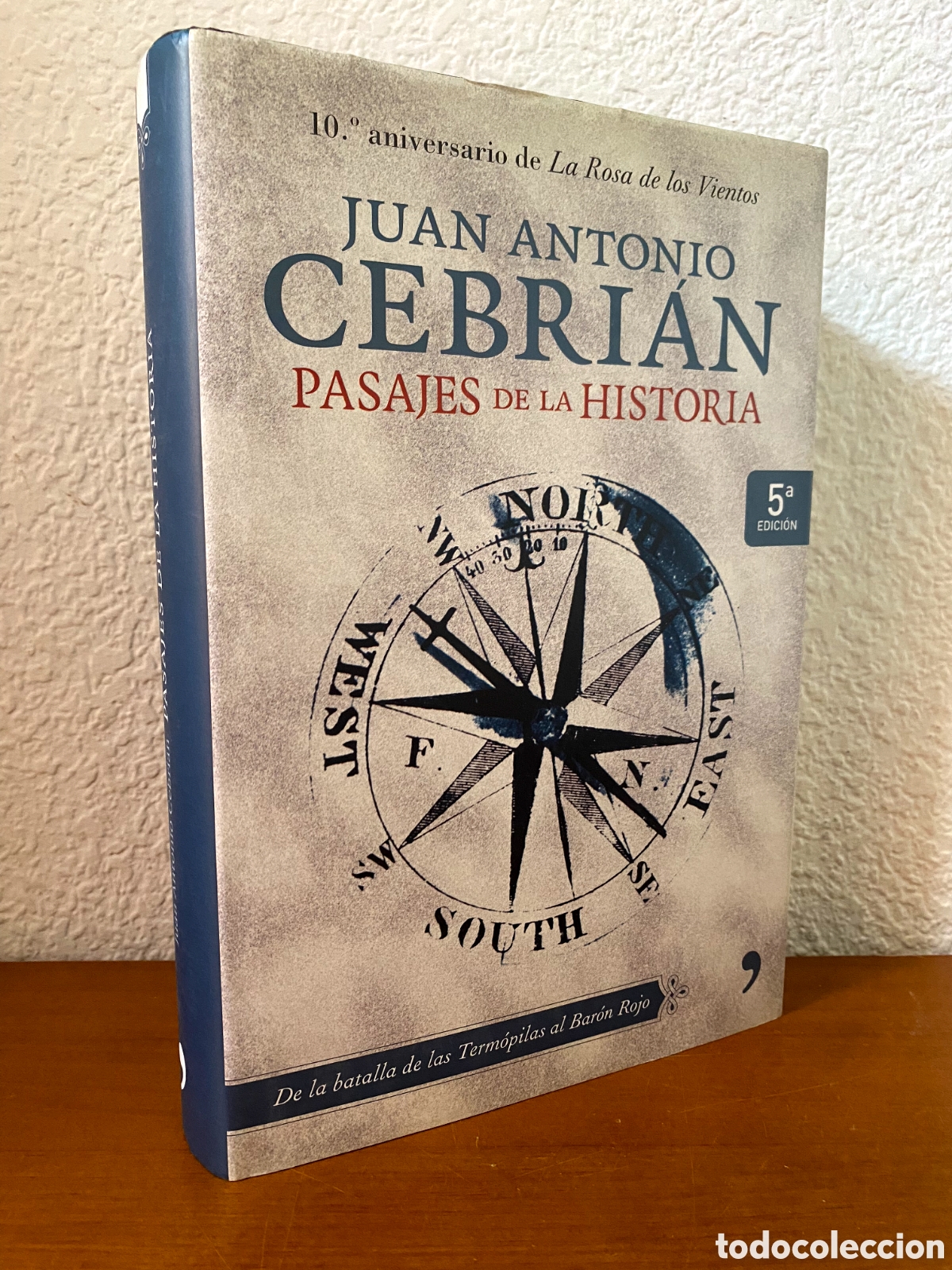 Libros de segunda mano: PASAJES DE LA HISTORIA. DE LA BATALLA DE LAS TERMOPILAS AL BARON ROJO. CEBRIAN, J. A (PED.MIN. 10&euro;)
