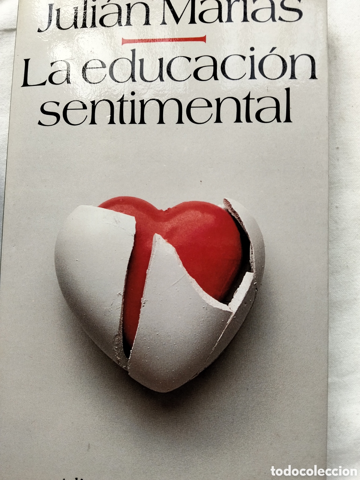 Libros de segunda mano: LA EDUCACI&Oacute;N SENTIMENTAL JULI&Aacute;N MAR&Iacute;AS - Foto 1