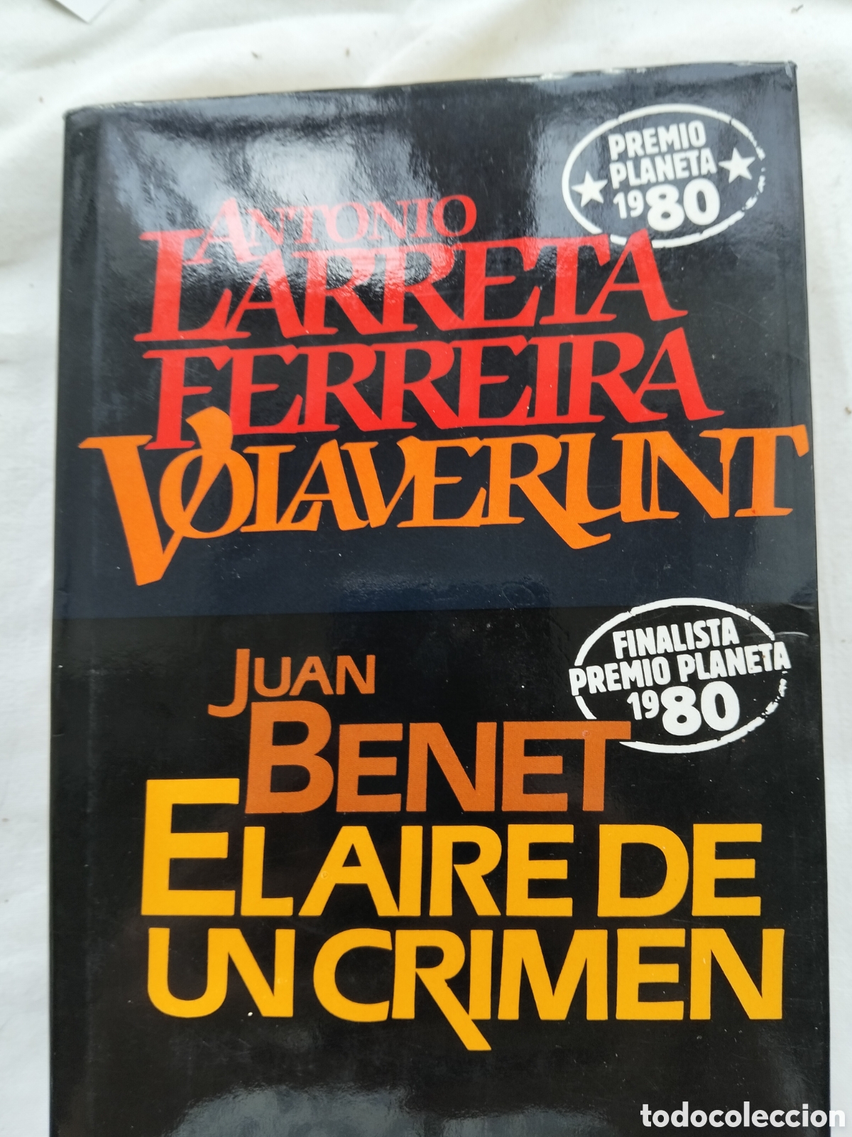 Gebrauchte B&uuml;cher: VOLAVERUNT ANTONIO LARRETA PREMIO PLANETA 1980 EL SIRE DE UN CRIMEN