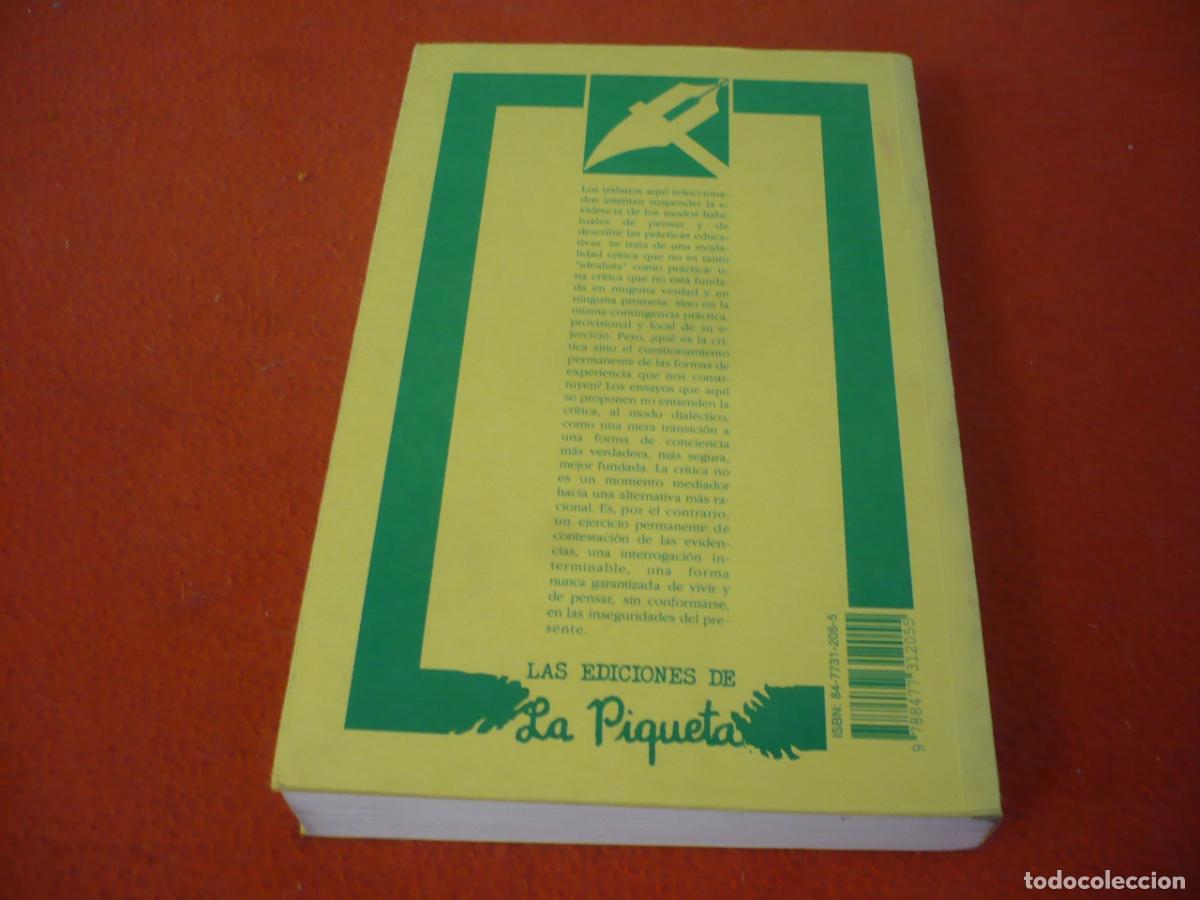 Libros de segunda mano: ESCUELA, PODER Y SUBJETIVACION ( JORGE LARROSA ) 1995 CRITICA EDUCACION GENEALOGIA DEL PODER - Foto 2
