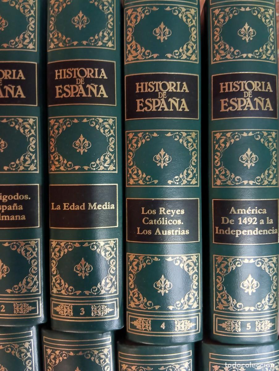 Libros de segunda mano: Historia de Espa&ntilde;a (De los Or&iacute;genes a la Transici&oacute;n) &ndash; Obra completa 10 tomos &ndash; Club Int. del libro