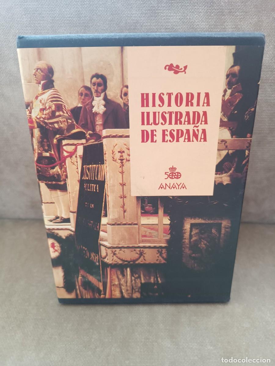 Libros de segunda mano: AA.DD. - HISTORIA ILUSTRADA DE ESPA&Ntilde;A, 7 VOLS - ANAYA, 1988 - CON ESTUCHE