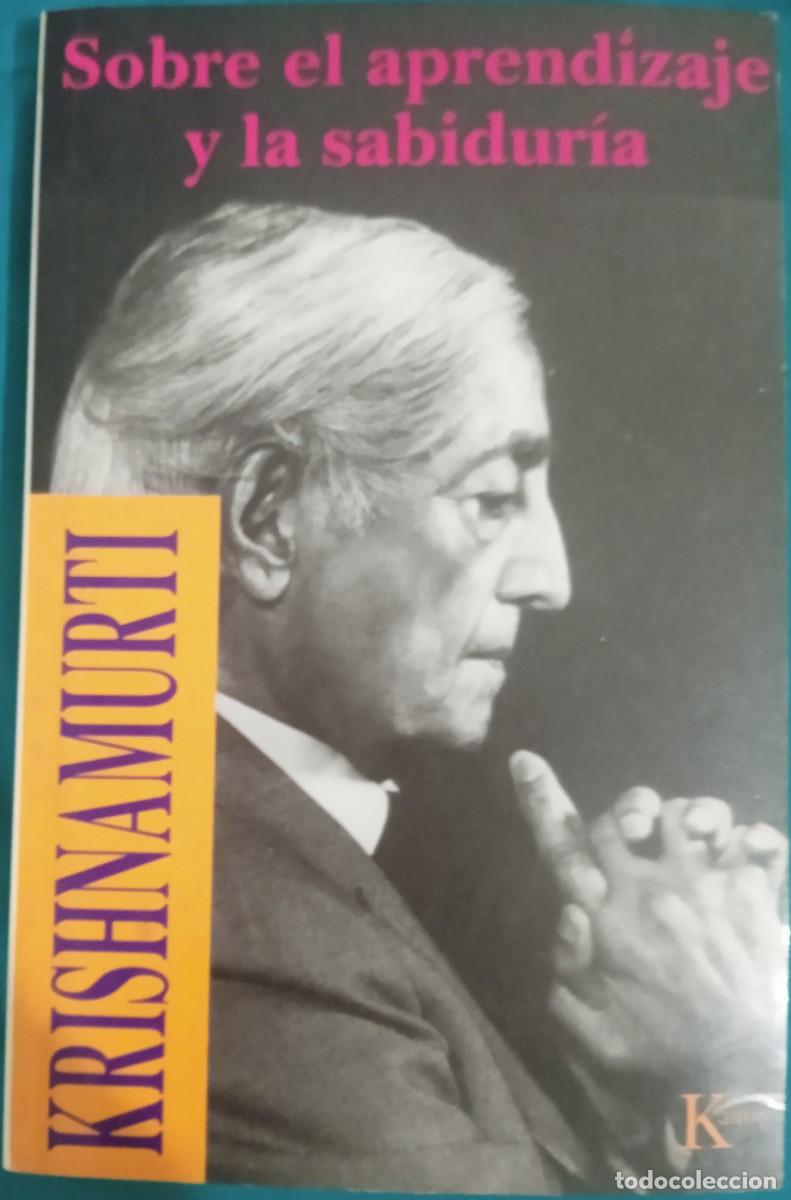 Gebrauchte B&uuml;cher: KRISHNAMURTI. SOBRE EL APRENDIZAJE Y LA SABIDUR&Iacute;A