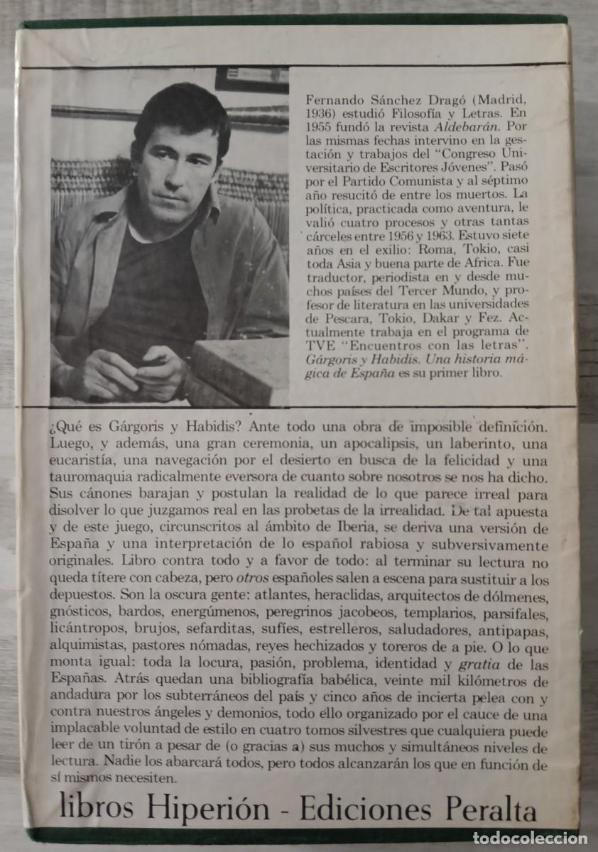 Libros de segunda mano: G&aacute;rgoris y Habidis - Fernando Sanchez Drag&oacute; - Foto 2
