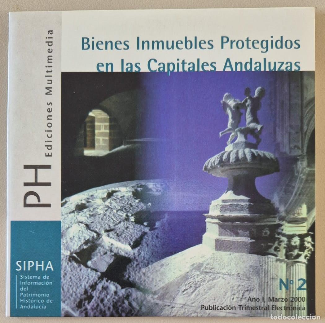 Libros de segunda mano: PH Ediciones multimedia n&uacute;mero 2. Bienes Inmuebles Protegidos en las Capitales Andaluzas (CD)
