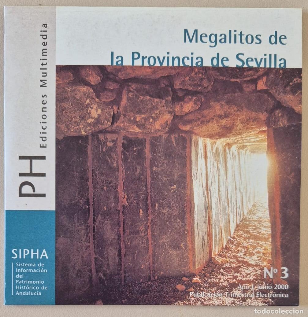 Libros de segunda mano: PH Ediciones multimedia n&uacute;mero 3. Megalitos de la Provincia de Sevilla (CD)
