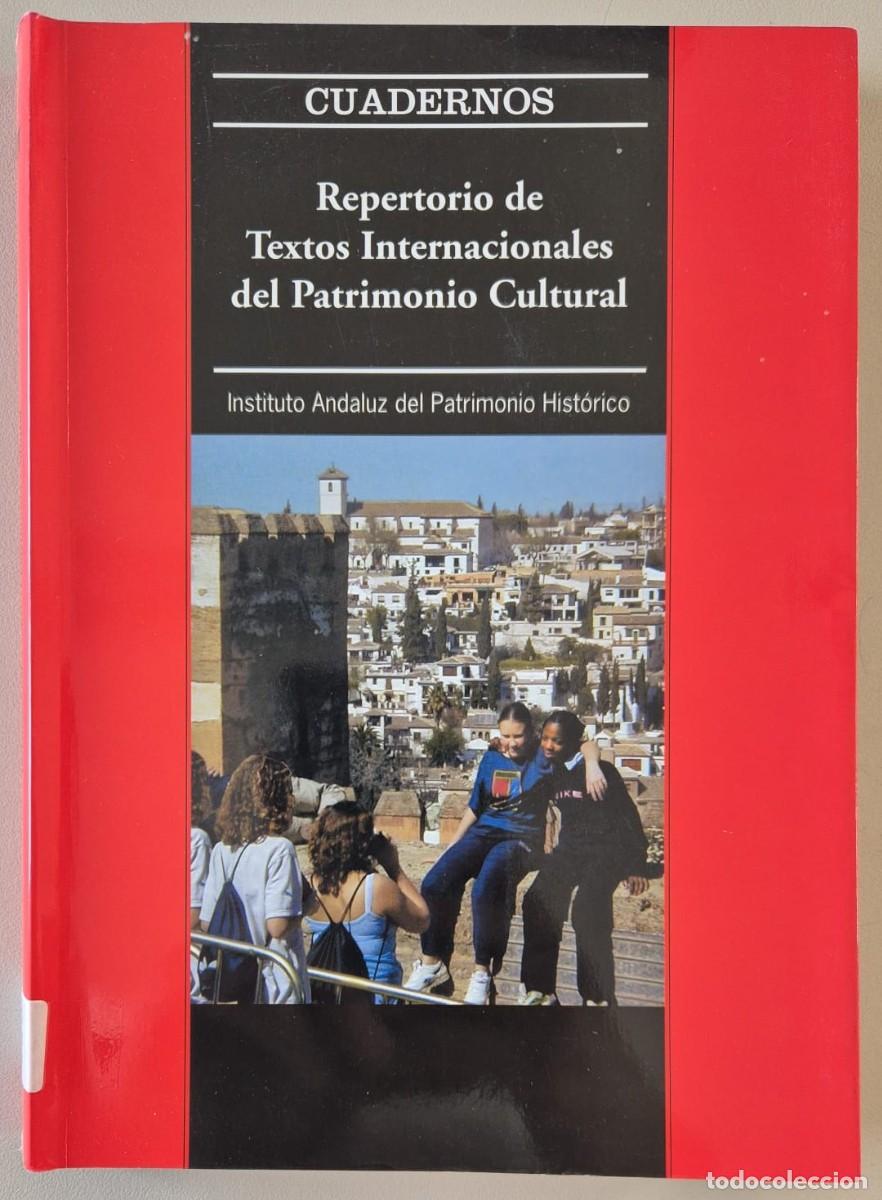 Libros de segunda mano: Repertorio de Textos Internacionales del Patrimonio Cultural