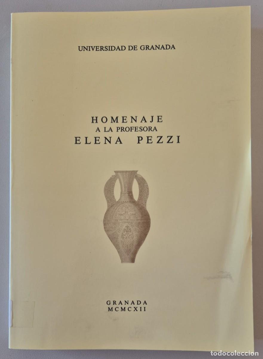 Libros de segunda mano: Homenaje a la profesora Elena Pezzi