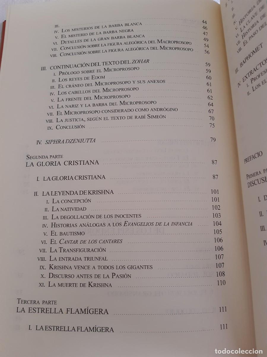 Libros de segunda mano: el mago el libro de los esplendores el libro de los sabios Eliphas Levi - Foto 4