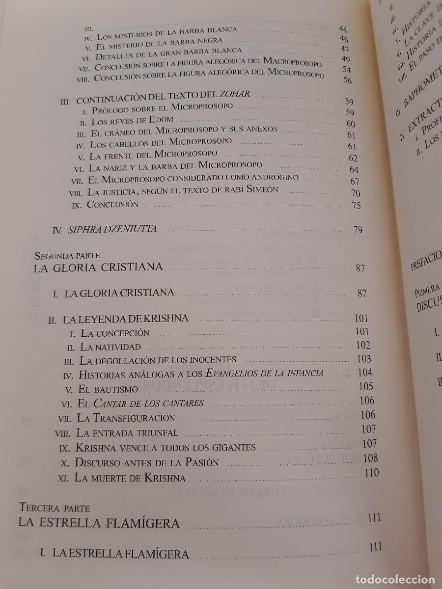 Libros de segunda mano: el mago el libro de los esplendores el libro de los sabios Eliphas Levi - Foto 5