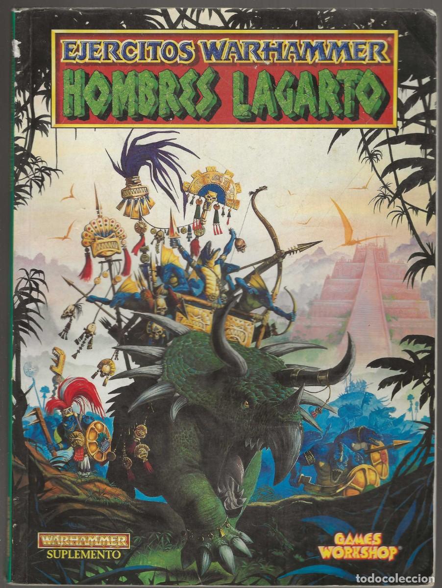 Libros de segunda mano: WARHAMMER SUPLEMENTO -- HOMBRES LAGARTO -- 1997